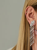 Zircon Statement Drop Earrings Luxury Bridal Wholesale Myaccessories wholesale jewelry STATEMENT EARRİNGS Catwalk Jewellery Europe