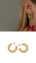 Hoop Earrings Stainless Steel Myaccessories wholesale jewelry VIP 14K EARRINGS  Catwalk Jewellery Europe